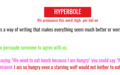 Hyperbole in Grade 4KL