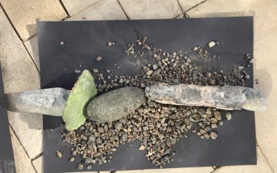 Being creative with rocks and stones