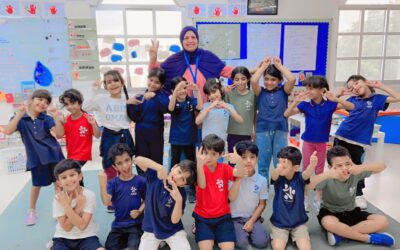 What a beautiful joy they are at the end of their school year!ما أجمل فرحتهم لقرب انتهاء عامهم الدراسي