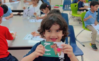 Kindergarten children learn their mother tongue with passion, participate in applying weekly values,