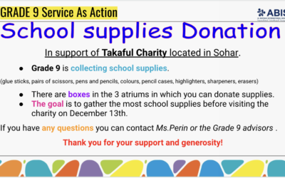 Friendly reminder to donate school supplies