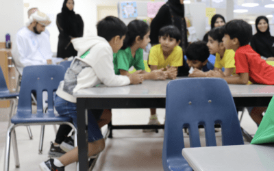 A successful visit by a delegation from the Ministry of Education, led by the educational supervisor for Arabic language at the Directorate of Education.