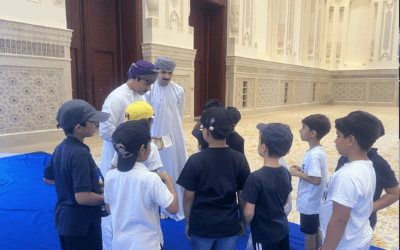 An educational field trip to Sultan Qaboos Mosque.