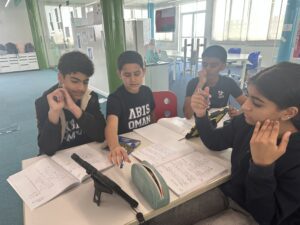 Grade 7s Collaborate in Humanities