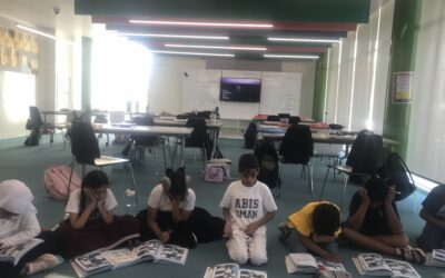 تمثيل حوار العمل أمان  ( الحوار في شريط مصور) في الصف الخامس