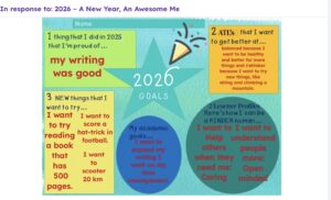Grade 3 set 2026 Goals!