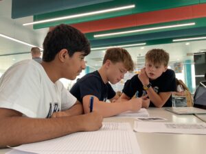 G9 English Students Teach Their G8 Peers: Service as Action