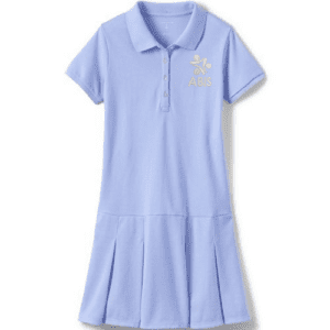 0015 Girls Short Sleeve Interlock Polo Dress